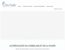 Tablet Screenshot of nassocarrelages.com